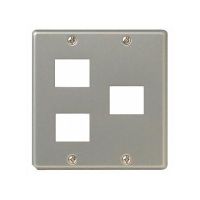 (N)明工社 MLステンレスプレート 3コ用(2+1) ML1673-21