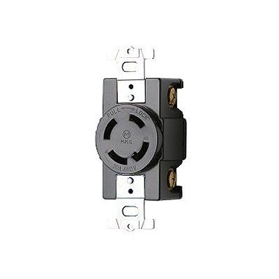 (N)明工社 480V 接地3P 30A 引掛埋込コンセント 30A 480V MH2880