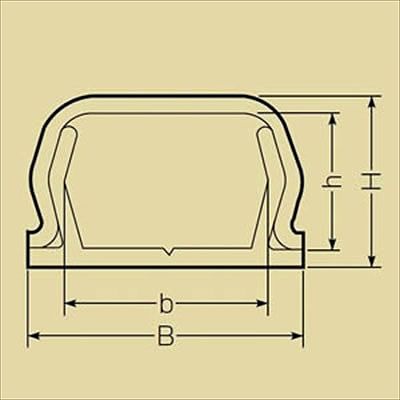 未来工業 【数量限定特価】プラモール(VVFケーブル用モール) 3号 ブラック  PML-3K 画像2