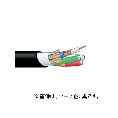 (N)カナレ/CANARE 75Ω同軸マルチケーブル 5CH 灰色 100m巻き V5-5Cハイ×100m
