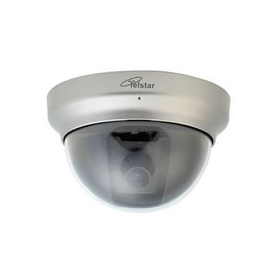 (N)コロナ電業 《Telstar》ドーム型ダミーカメラ 大小セットタイプ防犯ステッカー付属 TD-2400