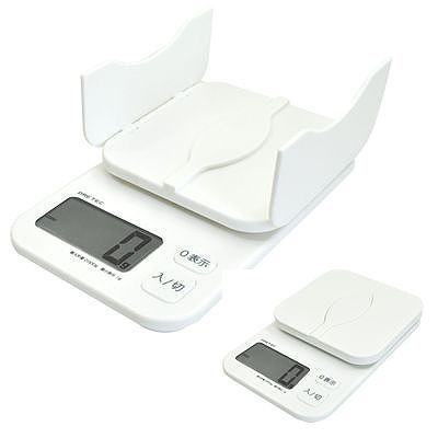 ドリテック デジタルスケール「パカット」2kg KS-257WT