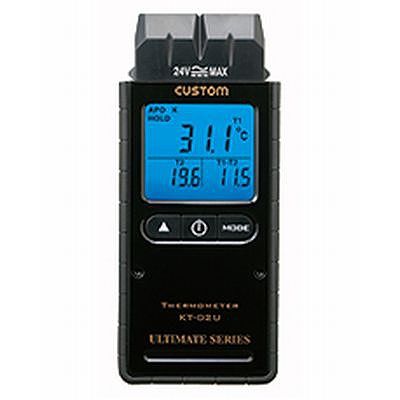 カスタム  デジタル温度計(Kタイプ 2ch) KT-02U 画像3