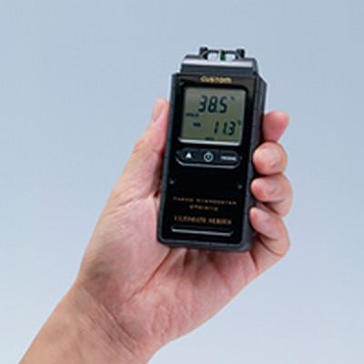 カスタム 【平均値表示機能付】 デジタル温湿度計 CTH-01U 画像2