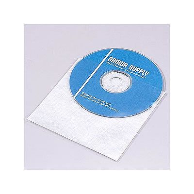 サンワサプライ DVD・CD用不織布ケース(1枚収納・100枚セット) FCD-F100