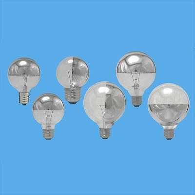Yazawa公式卸サイト シルバーボールランプ G50 シルバーsミラー E17 G50ev10wsミラー