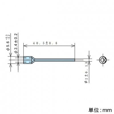 パナソニック 絶縁ホルダー付3心棒型圧着端子 フル端子側面型 VCT3.5～5.5m?用  WV2204K 画像4