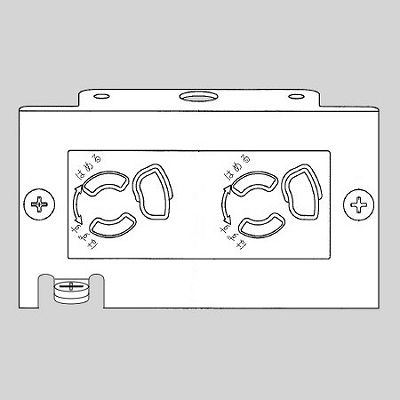 パナソニック インナーコンセント器具ブロック 接地2P抜け止めダブルコンセント 15A 125V NE30002K