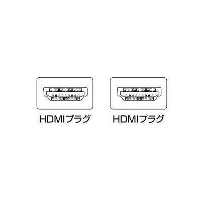 サンワサプライ HDMIケーブル 1m  KM-HD20-10 画像2