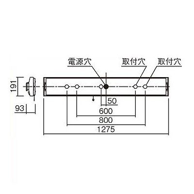 パナソニック 直管形LED階段非常灯 シンプルコンセント 壁直付型 Hf32形高出力型器具相当 長時間定格型  ON/OFFひと(電波)センサ搭載 昼白色  NNFF41860JLE7 画像2