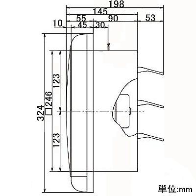 高須産業 台所用・一般用換気扇 フィルタータイプ 20cm 連動式シャッター  FF-200 画像3