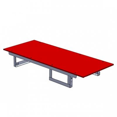 ジェフコム バンキャビネット テーブルタイプ サイズ:幅1400×奥行580×高さ200mm  SCT-T03