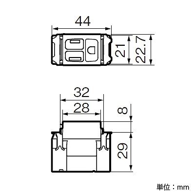 パナソニック 埋込扉付接地コンセント 15A 125V ホワイト  WN11511SW 画像3