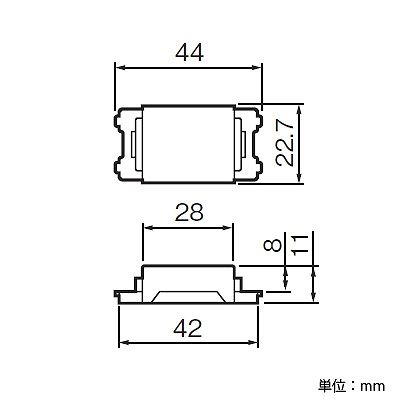 パナソニック ブランクチップ ベージュ  WN3020F 画像3