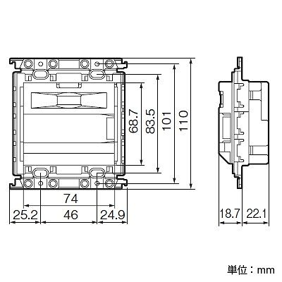 パナソニック 埋込熱線センサ付ナイトライト 保安灯機能 LED:オレンジ色 0.9W ニッケル水素電池使用  WTF40854WK 画像4