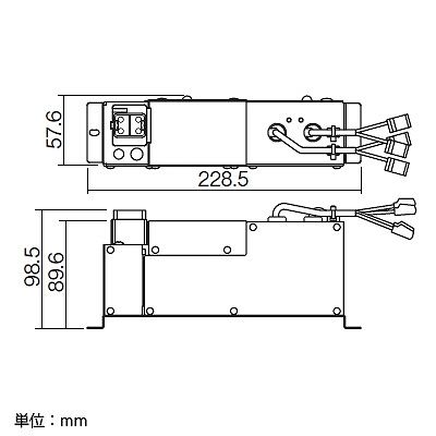 パナソニック ライトマネージャーFx専用信号変換インターフェース 信号線式LED用  NQL10121 画像3