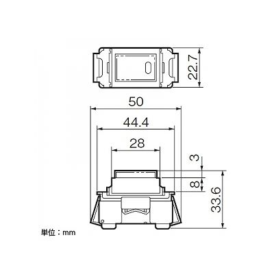 パナソニック フルカラー 埋込ほたる押釦B a接点 10A 100V  WN5451 画像2