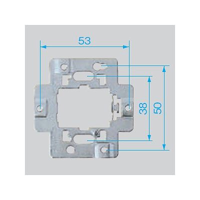 パナソニック フルカラー ミニ埋込取付枠  WN3900 画像2
