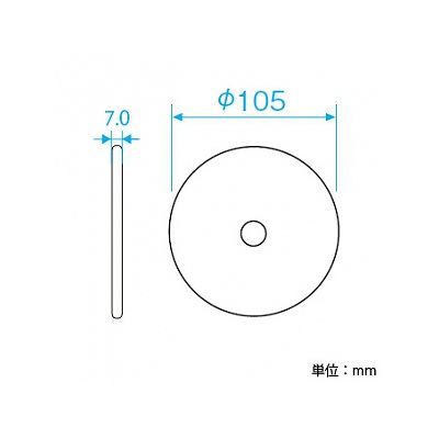 パナソニック フルカラー モダン電話線プレート 丸型 ダークベージュ  WN6080YK 画像3