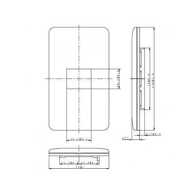 パナソニック フルカラー ワンタッチモダンプレート 1コ用 ミルキーホワイト  WN6801WK 画像3