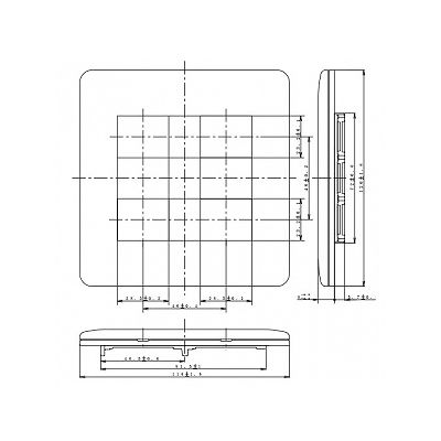 パナソニック フルカラー ワンタッチモダンプレート 4コ用 ミルキーホワイト  WN6804WK 画像3