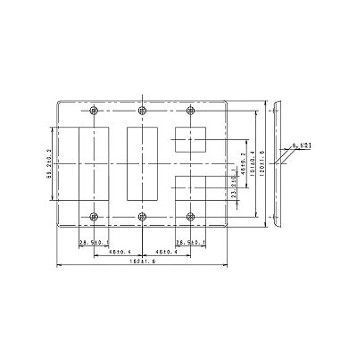 パナソニック フルカラー 新金属標準プレート 8コ用  WN7508 画像3