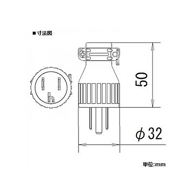 パナソニック 接地2Pゴムキャップ 15A 125V ブラック  WF7005K 画像2