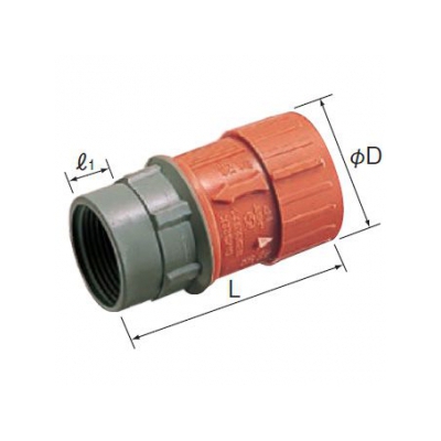 パナソニック CDジョイントアダプタ CD管用 呼び14-C19  DM014JC-R 画像2