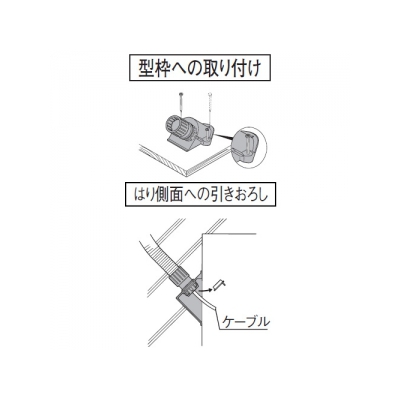 パナソニック エンドカバー45 CD管用 呼び14  DM014BV-R 画像3