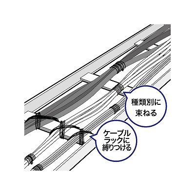 ジェフコム ケーブルタイロープ 約φ5mmタイプ 長さ200m  CTR-520P 画像2