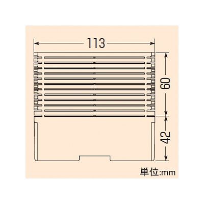 未来工業 継枠用仕切板ボックス用 ボックス+継枠タイプ  34M-TY 画像3