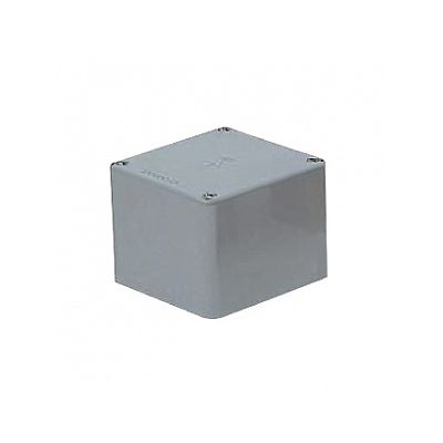 未来工業 プールボックス 正方形 ノックなし 100×100×100 グレー PVP-1010