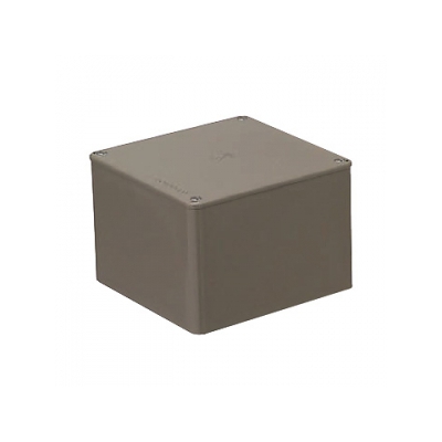 未来工業 プールボックス 正方形 ノック無し 150×150×75 ブラック PVP-1507K