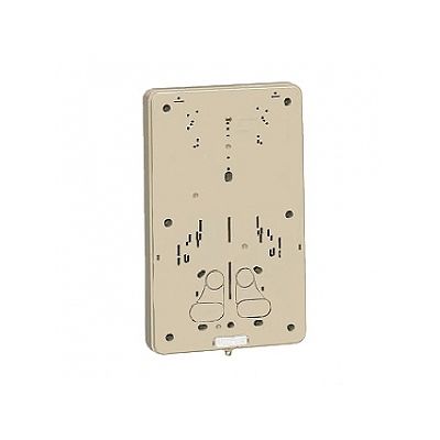 未来工業 積算電力計取付板 1個用 カードホルダー付き グレー B-3G