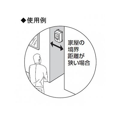 未来工業 直角サポート 積算電力計取付板用  B-2LRA 画像3