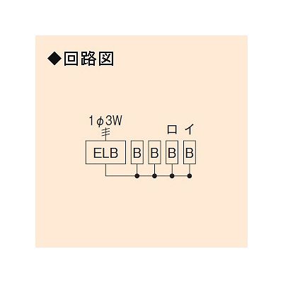 未来工業 ミライパネルMP型 単相三線式 主幹中性線欠相保護付3POC付漏電しゃ断器 露出・半埋込み兼用 回路数2+スペース数2  MP4-32K 画像2