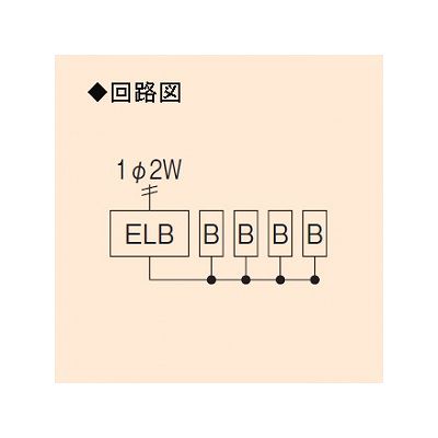 未来工業 ミライパネルMP型 単相二線式 主幹2P30AOC付漏電しゃ断器 露出・半埋込み兼用 回線数4+スペース数0  MP4-24K 画像2