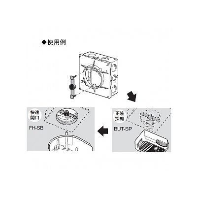 未来工業 【お買い得品 10個セット】ポイントアッター(ボックス発見用磁石)  NBS-3X_10set 画像2