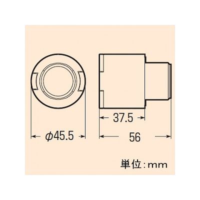 未来工業 【お買い得品 10個セット】X線防護用ボックスジョイント 28用(G1)  BJ-28XP_10set 画像3