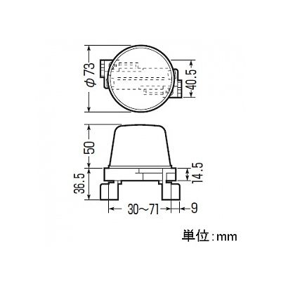 未来工業 【お買い得品 10個セット】透明ジョイントボックス C形鋼用 中型(丸)  BC_10set 画像3