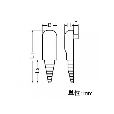 未来工業 【お買い得品 10個セット】ウォールカバー 2号 引込みブッシング付 グレー  EMW-2VG_10set 画像3