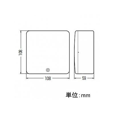 未来工業 【お買い得品 50個セット】PVKボックス Fタイプ 中形四角深型 ノックなし ベージュ  PVK-BFOJ_50set 画像2