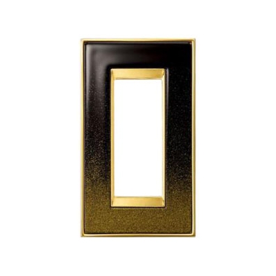 スガツネ工業 スイッチ・コンセントプレート 《UV漆シリーズ》 UV漆/金粉 PXP-UU01-MP
