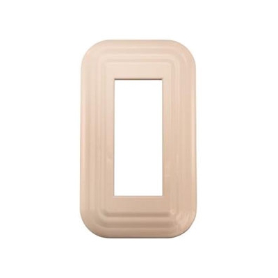 スガツネ工業 スイッチ・コンセントプレート 《プレミアムホーローレトロシリーズ》 クリーム PXP-HH01-CM