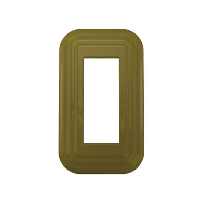 スガツネ工業 スイッチ・コンセントプレート 《プレミアムホーローレトロシリーズ》 モスグリーン PXP-HH01-MG