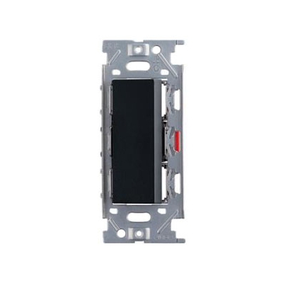 スガツネ工業 埋込シングルスイッチ AC300V 15A ソフトブラック PXP-J-NKW01008-SB