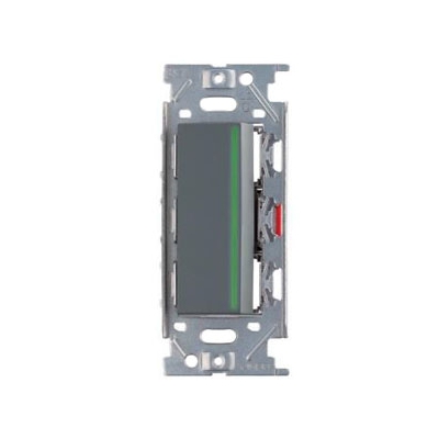 スガツネ工業 ガイドランプ付埋込シングルスイッチ AC125V 15A ソリッドグレー PXP-J-NKW01009-SG