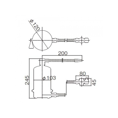 水生活製作所 磨水Ⅳ(ゴールド) カウンター据置きタイプ  J207P-G 画像2