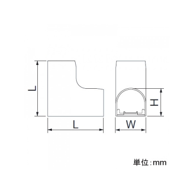 因幡電工 立面インコーナー90°(Fタイプ) 給水・給湯用配管化粧カバー 屋内・屋外兼用 対応樹脂管サイズ:13A 《リフォームダクトJD》  JCI-13F 画像4