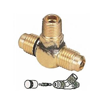 BBKテクノロジーズ(ビービーケーテクノロジーズ) アクセスバルブ ティ 1/4オスフレア(2方向) パイプネジ:1/8NPT 3ヶ入 A31452